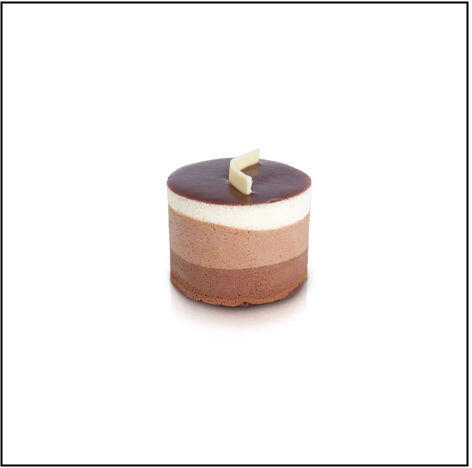Triple Chocolate Mousse Cake
