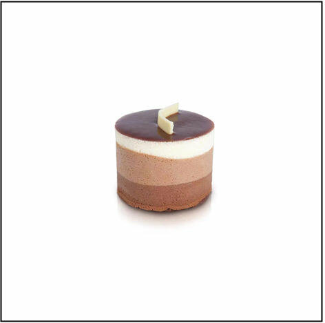 Triple Chocolate Mousse Cake