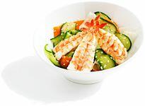7. Shrimp Sunomono